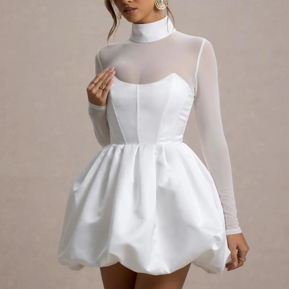 Club L London Tinkerbell white dress